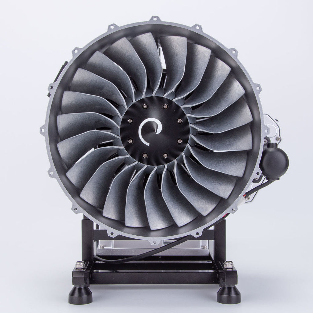 TECHING turbofan engine model component view