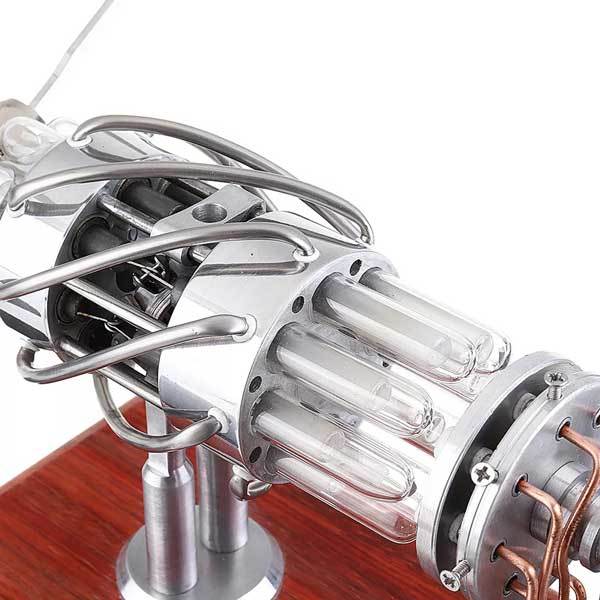 16-cylinder Stirling engine display view