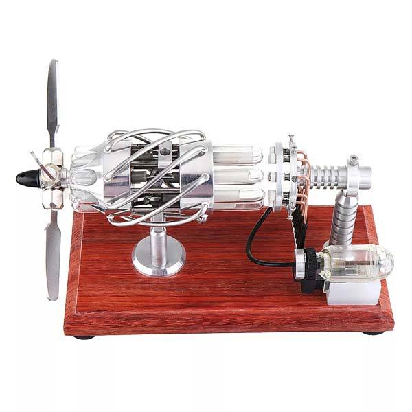 16-cylinder Stirling engine alternate view