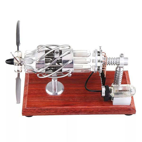16-cylinder Stirling engine alternate view