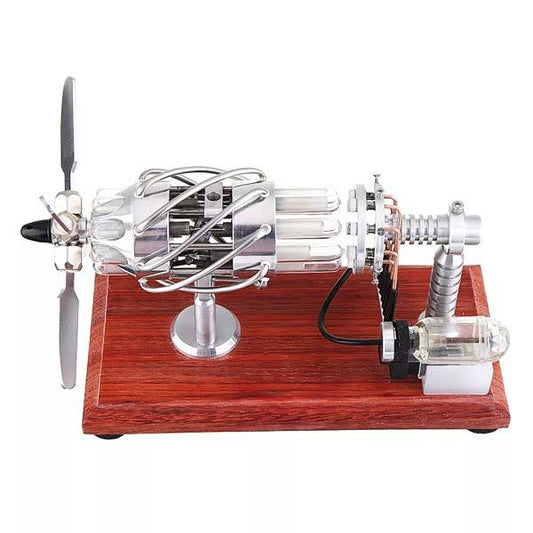 16-cylinder Stirling engine alternate view
