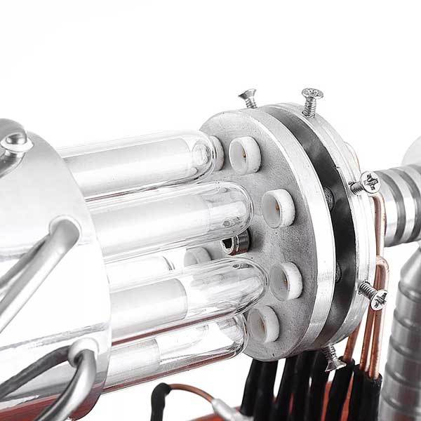 16-cylinder Stirling engine detail view