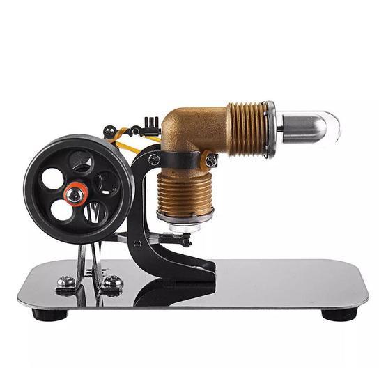 Mini Stirling engine detail view