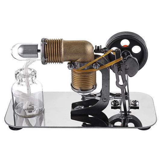 Mini Stirling engine component view