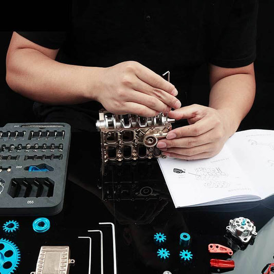 TECHING DM13-B four-cylinder car engine assembly kit