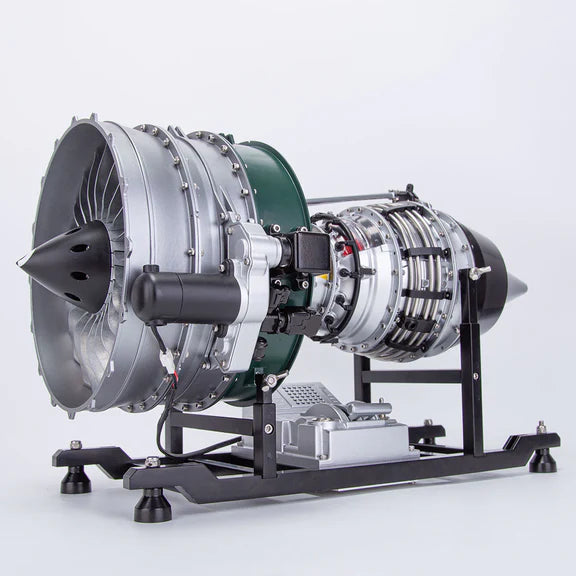 TECHING 1:10 Turbofan Engine Model Kit: Build Your Own Working Aircraft Engine