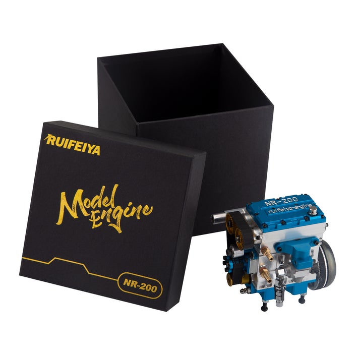NR-200 8.6cc Inline 2 Cylinder 4 Stroke Nitro Engine for 1:8 RC Car