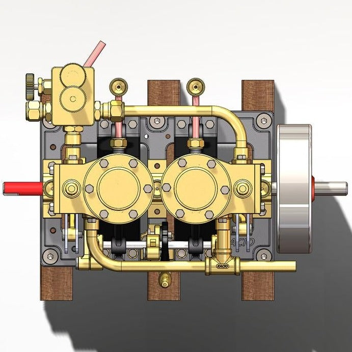 schematic of dual engine
