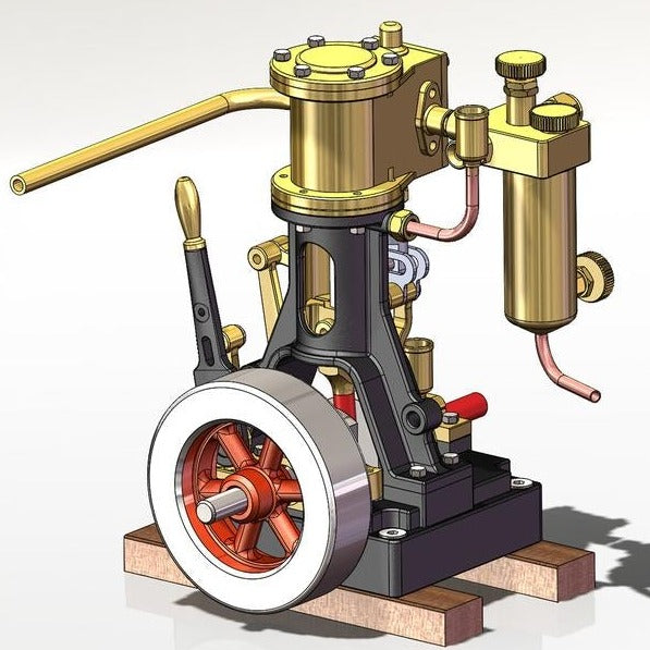 steam engine schematic
